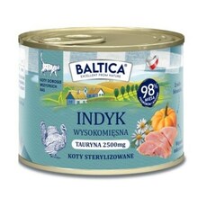 Märgtoit kassipoegadele Baltica Smaki Regionw kalkuniga, 185 g