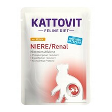 Kassi märgtoit Kattovit Niere/Renal, kanaga, 85 g