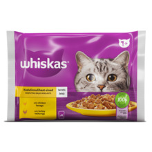Konserv kassipoegadele Whiskas, linnuliha maitsega, 4 x 85 g