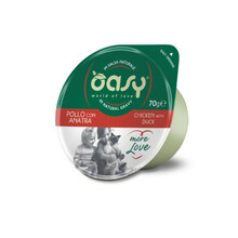 Oasy More Love Cup märgtoit kassipoegadele kanaliha ja pardilihaga, 70 g