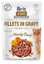 Brit Care Cat Sterilized Hearty Duck märgtoit kassipoegadele, 85 g