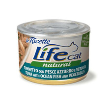 Konserv kassile Life Cat LeRicette tuunikala, ookeanikalade ja roheliste ubadega, 150 g