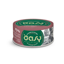Konserv kassidele Oasy More Love kanaliha ja maksaga, 70 g