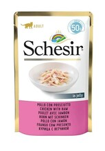 Märgtoit kassile Schesir in Jelly kana ja singiga, 50 g