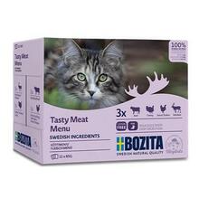 Kasside märgtoit Bozita Cat Multibox lihaga, 12 x 85 g