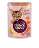 Delickcious kassitoit lõhe ja juustuga, 85 g