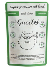 Märgtoit kassidele Gussto Cat Fresh Chicken, 85 g