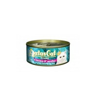 Konserv kassidele Aatas Cat Creamy Chicken & Sardine, 80 g