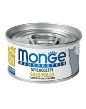 Monge Monoprotein märgtoit kassidele kanaga, 80 g