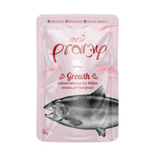 Konserv kassipoegadele Pramy Growth lõhega, 70 g