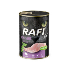 Märgtoit kassidele Dolina Noteci Rafi Cat Adult küülikuga, 400 g