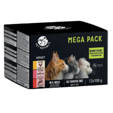Märgtoit kassipoegadele Petrepublic MIX 3 maitset, 12 x 100 g