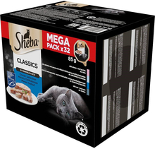 Märgtoit kassidele Sheba Classic Ocean Selection, 32 x 85 g