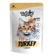 Märgtoit kassidele TUFTUF kalkuniga, 100 g