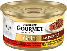 Gourmet Gold veise- ja kanaliha tomatikastmes, 85g