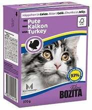 Kassikonserv Bozita kalkunilihaga tarretises, 370 g