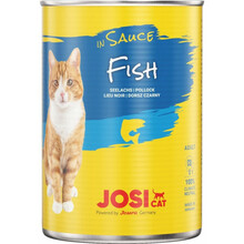 Kassikonserv Josera JosiCat Fish in Sauce, 415 g