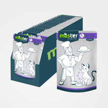 Märgtoit kassipoegadele Master Cat Adult küülikuga, 80 g