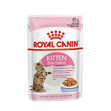 Märgtoit kassipoegadele Royal Canin FHN Kitten Sterilised In Jelly, 12x85g