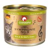 Märgtoit kassidele GranataPet Symphonie No.6 vasika- ja linnulihaga, 200 g