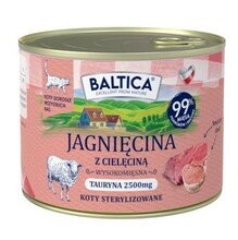 Märgtoit kassipoegadele Baltica Smaki Regionw lambaliha ja vasikalihaga, 185 g
