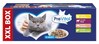 Märgtoit kassidele Prevital XXL Box maitsesegu kanaliha, vasikaliha, lõhe ja maksaga, 48 x 100 g