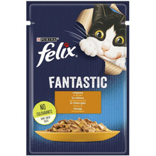 Konserv kassipoegadele Felix Fantastic kanaga, 85 g