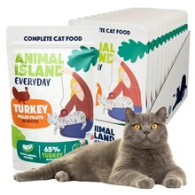 Kassi märgtoit Animal Island Everyday kalkuniga, 12 x 85 g