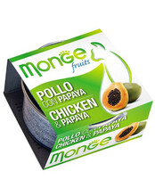 Kassikonserv Monge Fruit kanaliha ja papaia, 80 g