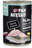 PAN MIĘSKO märgtoit kassidele kana ja tursaga, 400 g, teraviljavaba