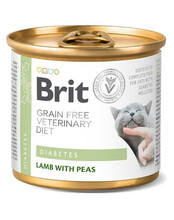 Konserv kassidele Brit Veterinary Diets Diabetes, 200 g