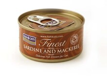 Konserv kassidele Fish4Cats sardiini ja makrelliga, 70 g