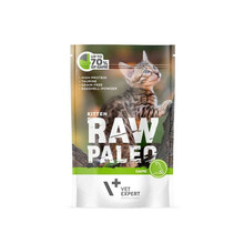 Märgtoit kassipoegadele Raw Paleo Kitten ulukilihaga, 100 g