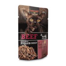 Leonardo Pulled Beef konserv kassidele veiselihaga, 70 g