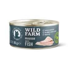 Pasteet kassidele Wild Farm White Fish, 85 g
