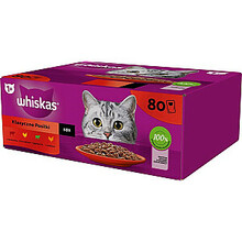 Märgtoit kassipoegadele Whiskas Classic Meals, 80x85g