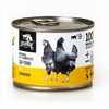 Märgtoit kassipoegadele 3Coty 01 kana südamega, 180 g