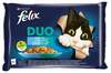 Kassikonserv Felix Fantastic Duo, 4 x 85 g
