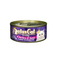 Konserv kassidele Aatas Cat Creamy Chicken & Tuna, 80 g
