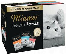 Miamor Ragout Royale Mix kassitoit želees, 12x100 g