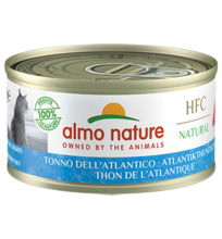 Märgtoit kassidele Almo Nature HFC Natural Atlandi tuunikalaga, 70 g