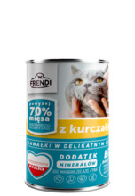 Konserv kassidele Frendi kanaga õrnas kastmes, 400 g