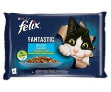 Märgtoit kassidele Felix Fantastic Countryside Flavours lõhe ja forelliga, 4x85 g