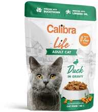 Märgtoit kassidele Calibra Cat Life Adult Duck in Gravy, 85 g