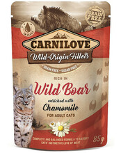 Kassikonserv Carnilove Wild Boar & Chamomile, 24 x 85 g