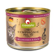 Märgtoit kassipoegadele Fox4Pets GRANATAPET Symphonie No.10 metssiga ja part, 200 g