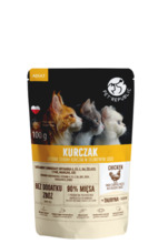 Märgtoit kassipoegadele Pet Republic kanaga, 100 g