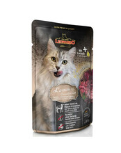 Leonardo Finest Selection konserv kassidele lambaliha ja jõhvikatega, 85 g, 16 tk