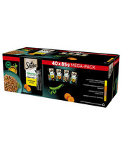 Märgtoit kassidele Sheba Natures Collection Poultry Flavours, 40x85g