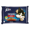 Konserv kassipoegadele Felix Fantastic lihaga ja kastmes, 4 x 85 g